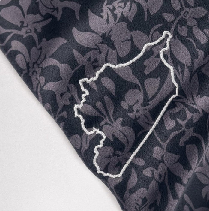 Close-up of the Arabic calligraphy on the Syrian football jersey, Arab Jerseys